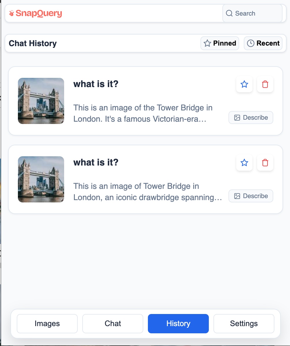 Persistent Chat History